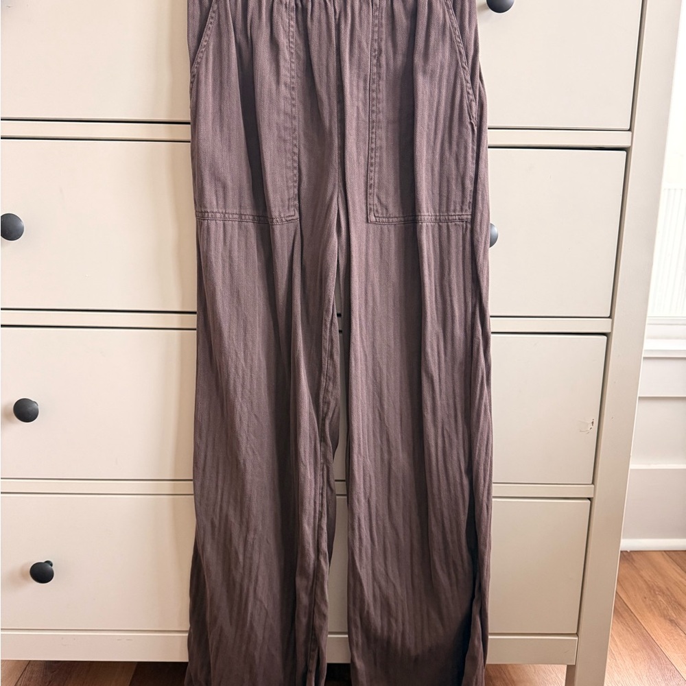 Billabong Taupe Textured Pants